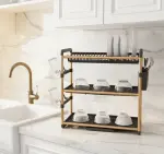 3 tier luxury dish rack