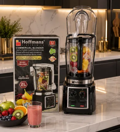 Hoffmans manual sound insulation commercial blender 2L