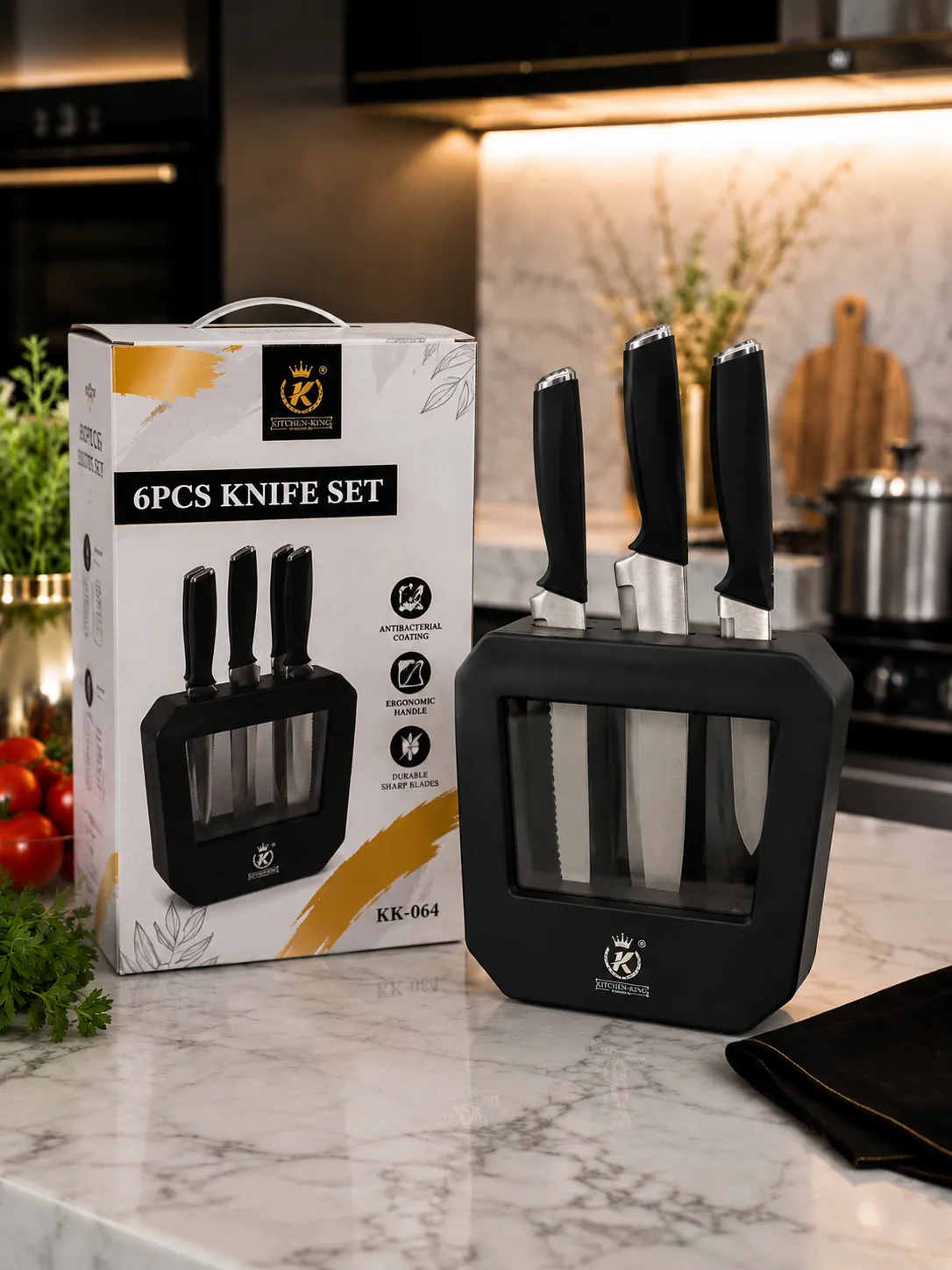 6piece knives set 