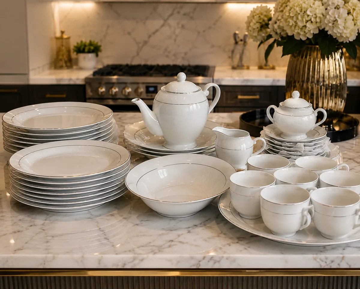47pcs dinnerset  porcelain 