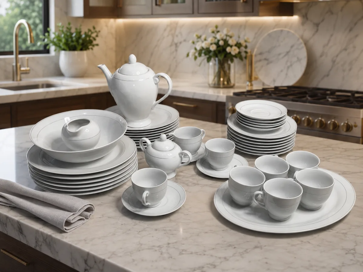 47pcs dinnerset  porcelain 