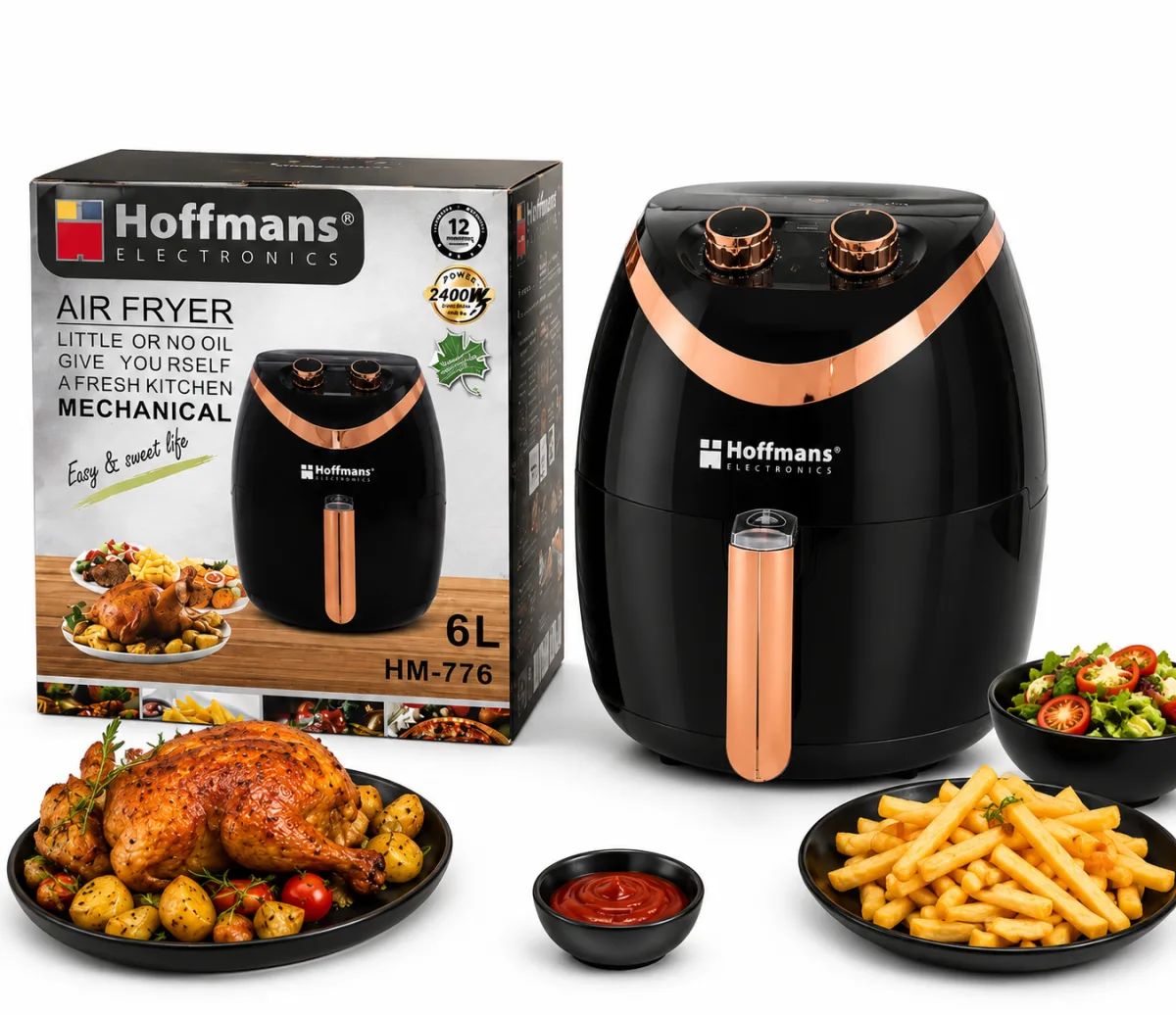Hoffmans 6L airfryer 
