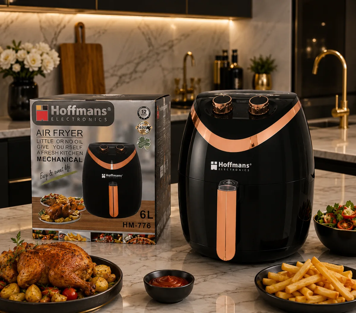 Hoffmans 6L airfryer 