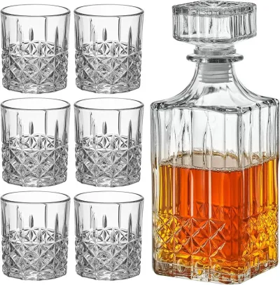 Whiskey decanter 7pcs