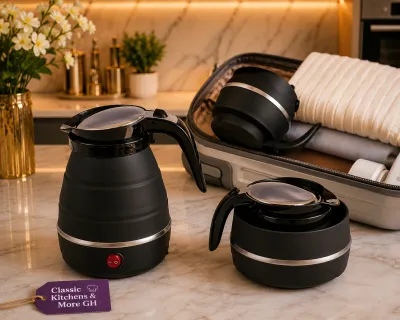 Foldable electric kettle 0.5L