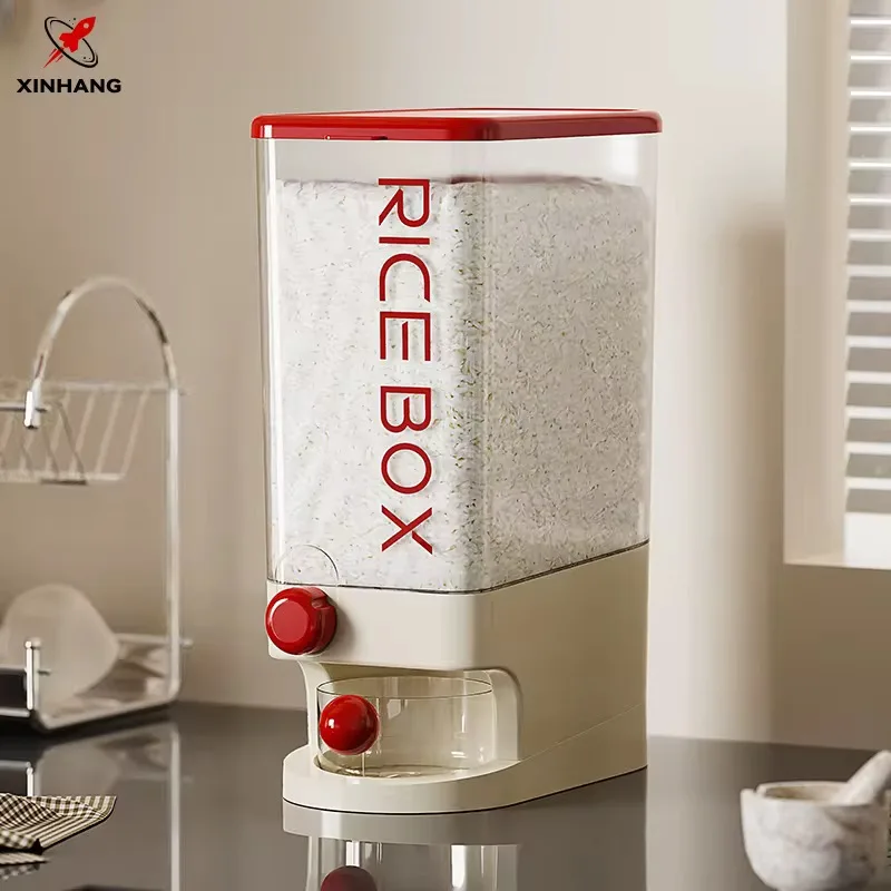 Plastic rice dispenser (rice box)