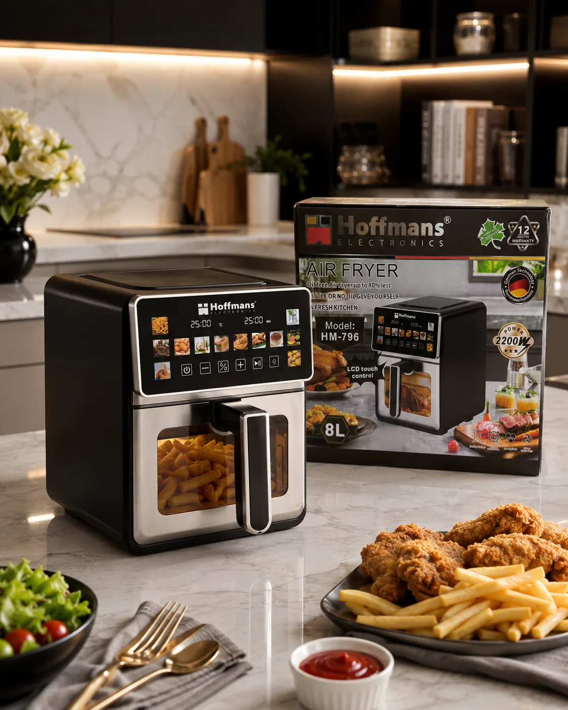 8L Hoffman digital airfyer 
