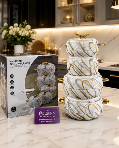 Insulated food warmer 4set