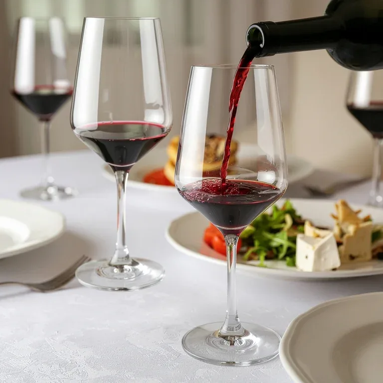 Deli Wine glass 6set (long )