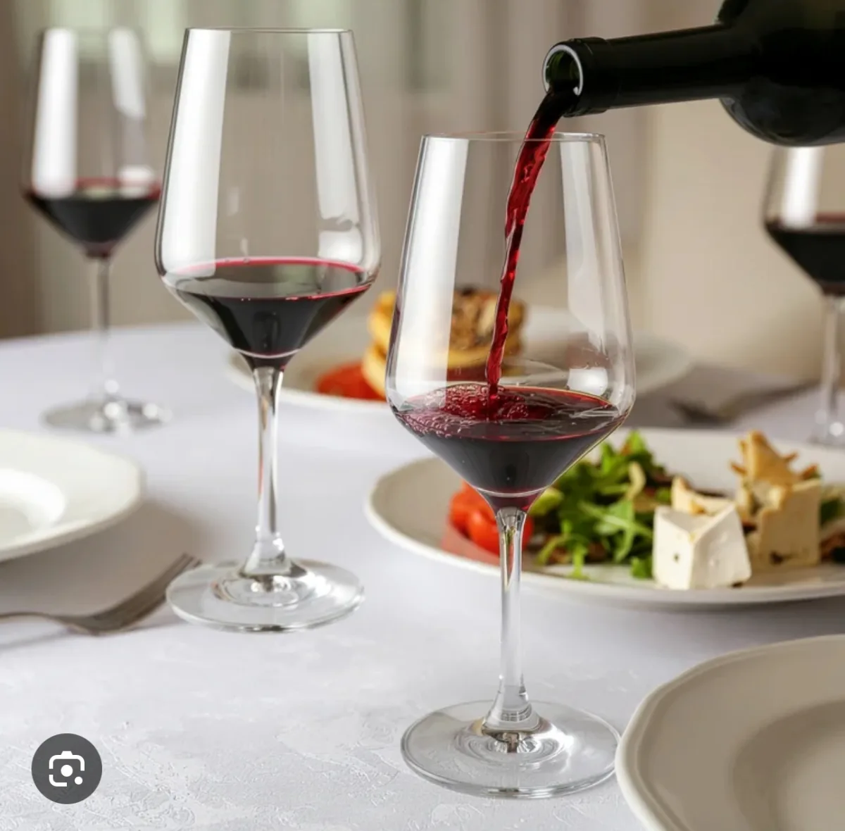 Deli Wine glass 6set (long )