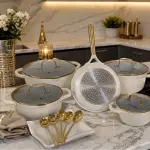 Parla home lux ceramic non stick cookware 
