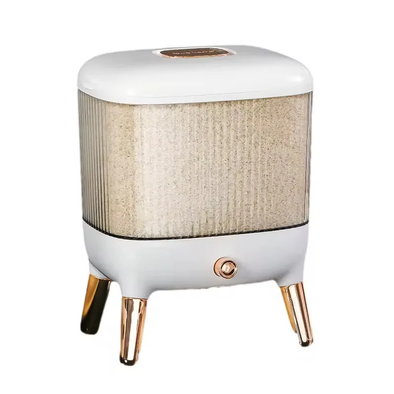 Acrylic rice dispenser/storage box