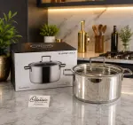 Madame Coco Stainless Steel Deep Pot 24cm
