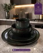 Glazed 4pcs dinner set