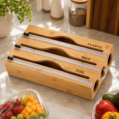 3in1 bamboo wrap dispenser 