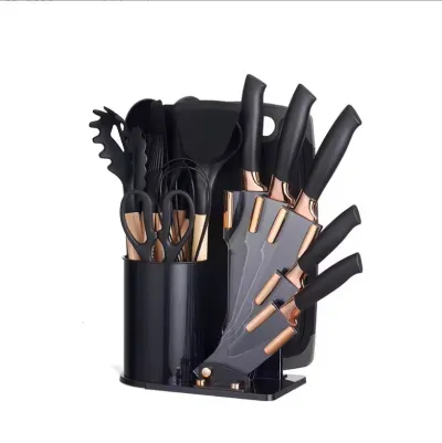 Knives & ladle set