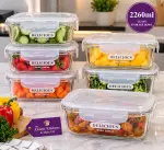 2260ml glass storage bowls 