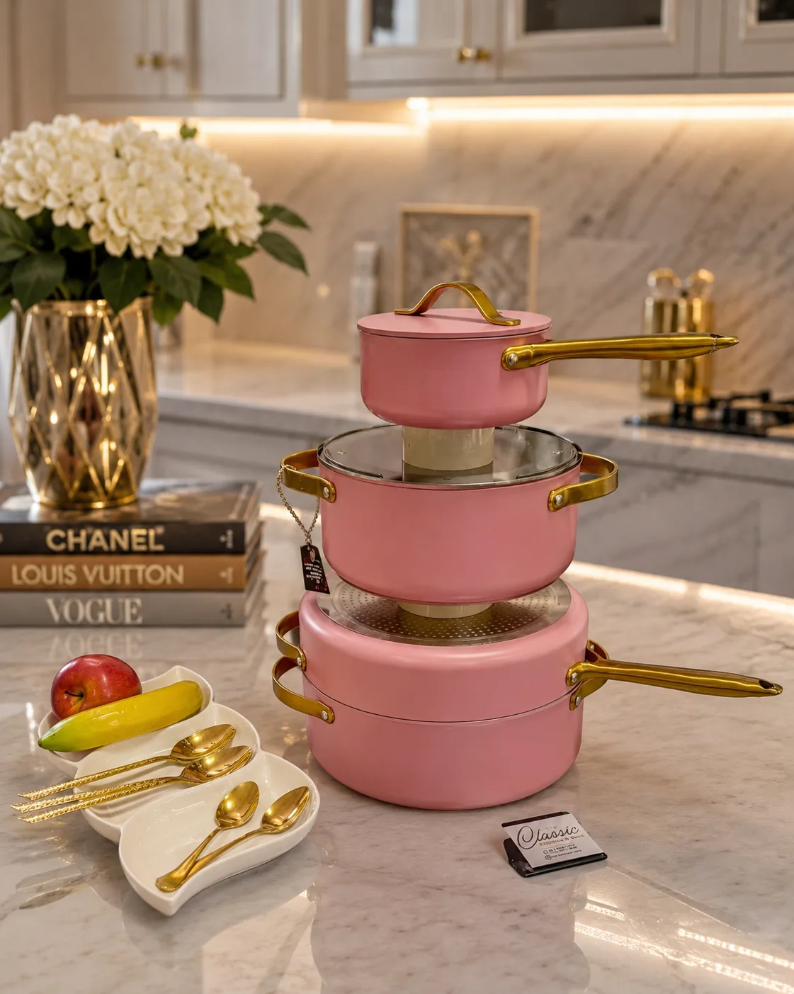 UCC life luxury ceramic cookware set 