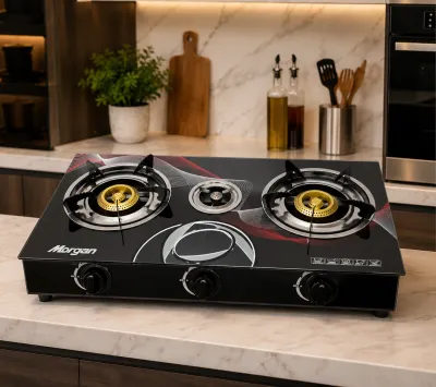 3 in1 tempered glass stove burner