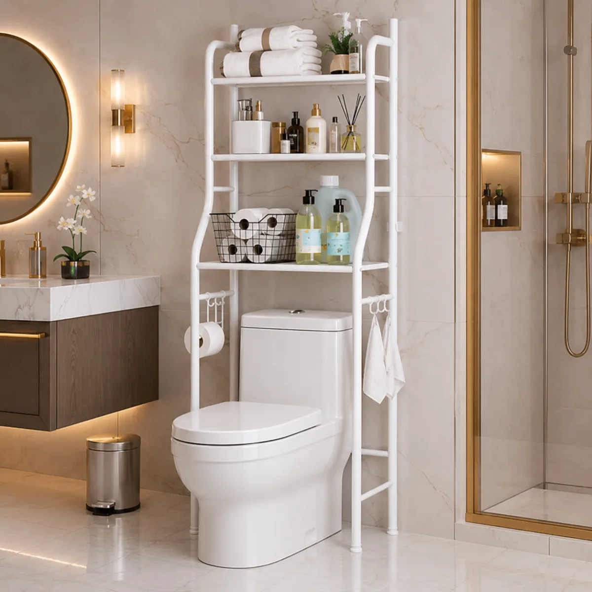 Toilet rack stand 