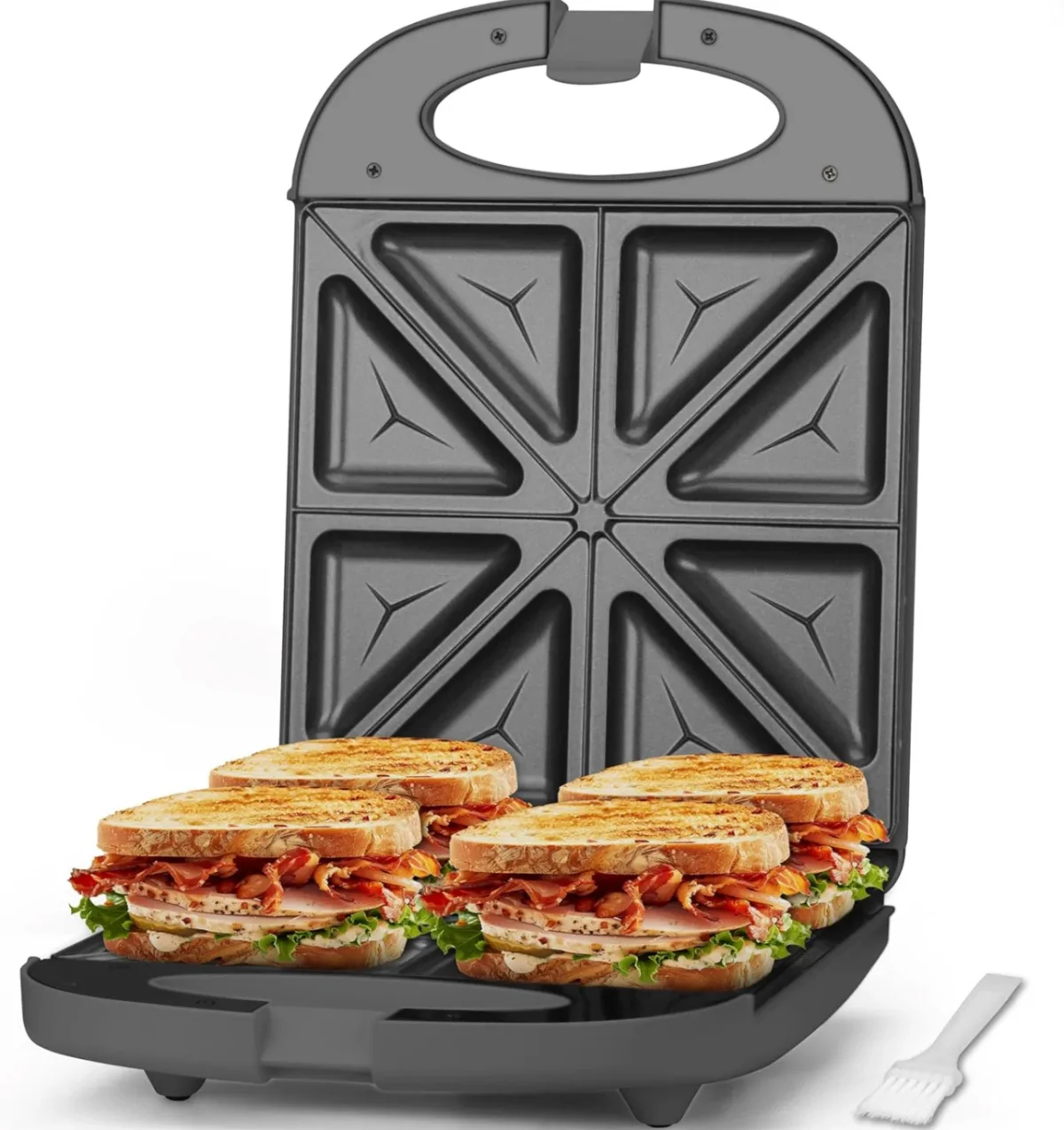 Family size sandwich maker/toaster