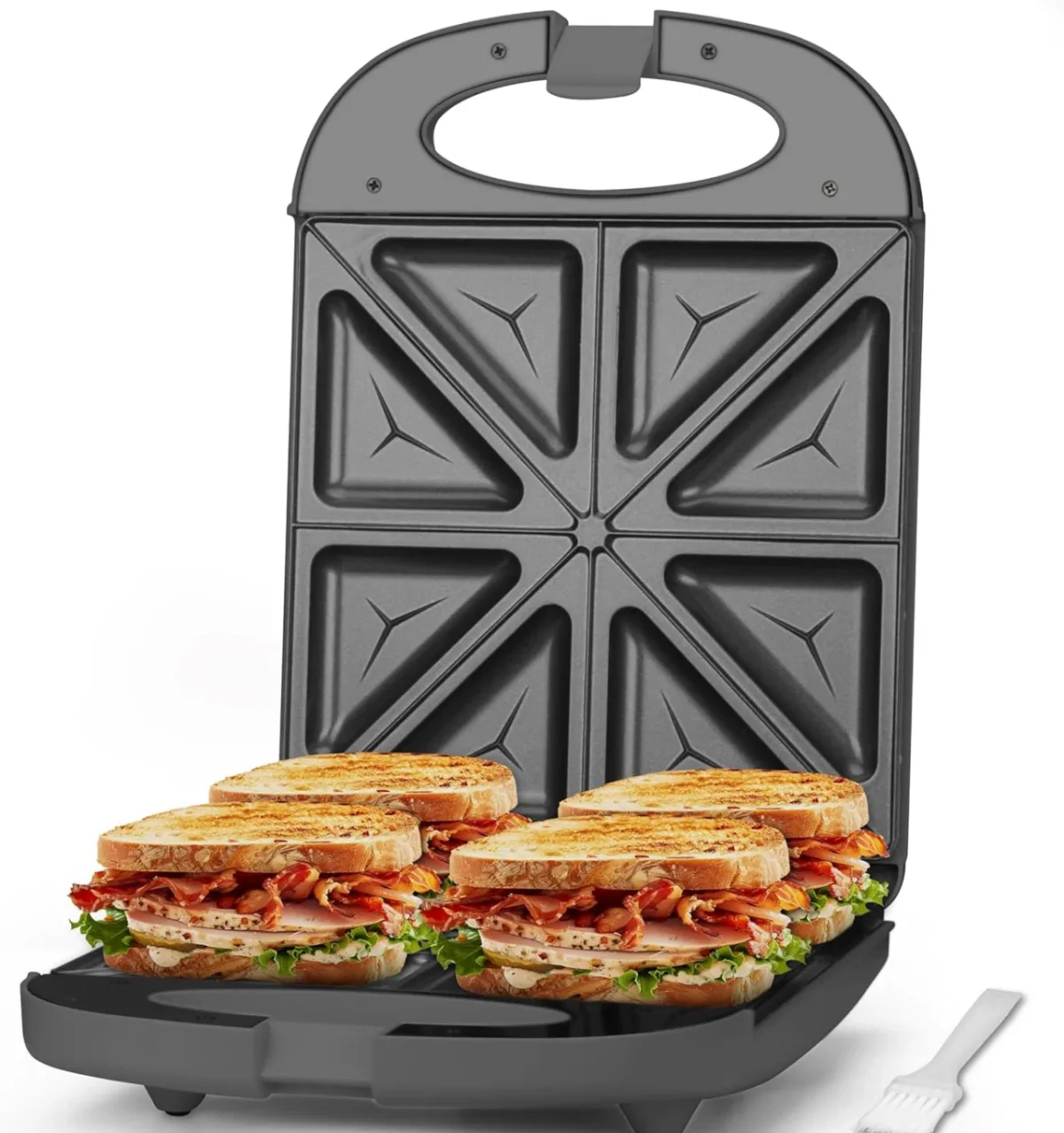 Family size sandwich maker/toaster